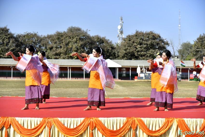 Cultural Programme : Beating of the Retreat - 77th Indian Republic Day at Manipur Rifles, Imphal :: 27th January 2026