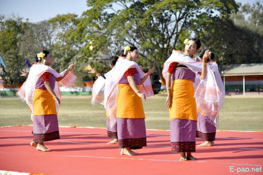 Cultural Programme : Beating of the Retreat - 77th Indian Republic Day at Manipur Rifles, Imphal :: 27th January 2026