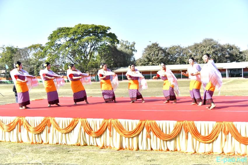 Cultural Programme : Beating of the Retreat - 77th Indian Republic Day at Manipur Rifles, Imphal :: 27th January 2026