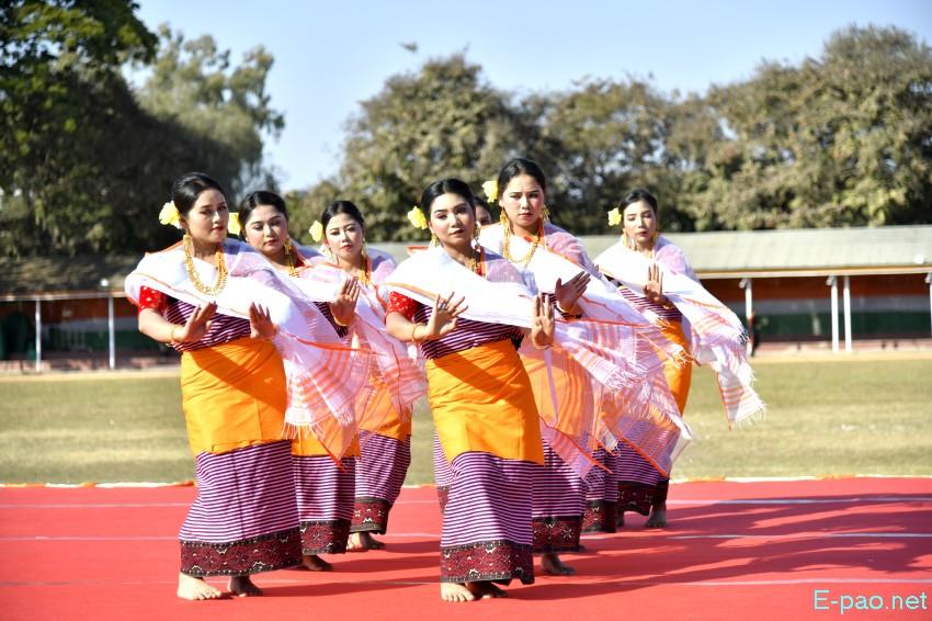 Cultural Programme : Beating of the Retreat - 77th Indian Republic Day at Manipur Rifles, Imphal :: 27th January 2026