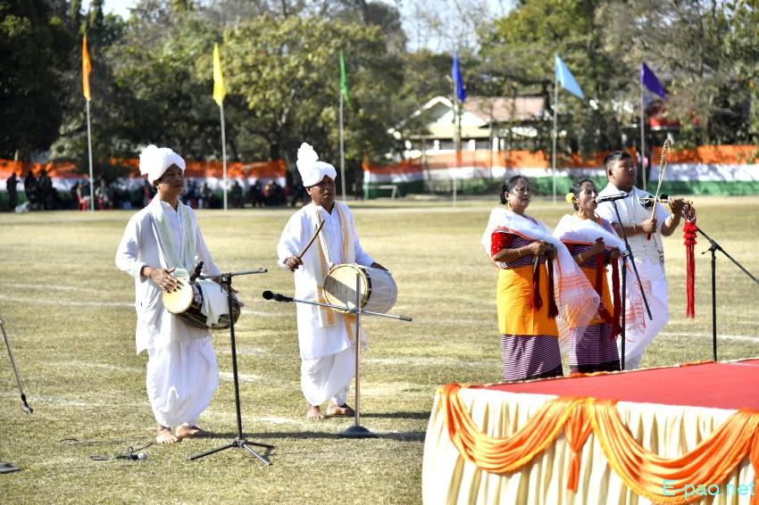 Cultural Programme : Beating of the Retreat - 77th Indian Republic Day at Manipur Rifles, Imphal :: 27th January 2026