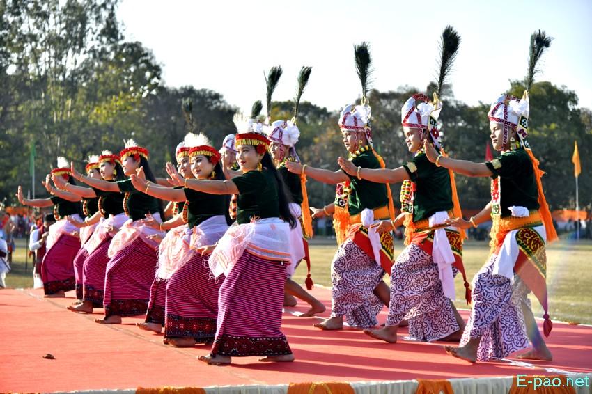 Cultural Programme : Beating of the Retreat - 77th Indian Republic Day at Manipur Rifles, Imphal :: 27th January 2026