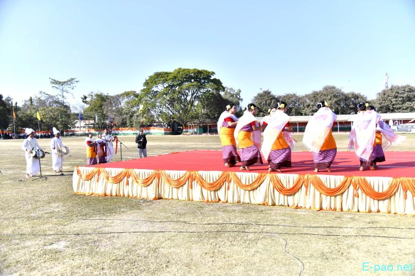 Cultural Programme : Beating of the Retreat - 77th Indian Republic Day at Manipur Rifles, Imphal :: 27th January 2026
