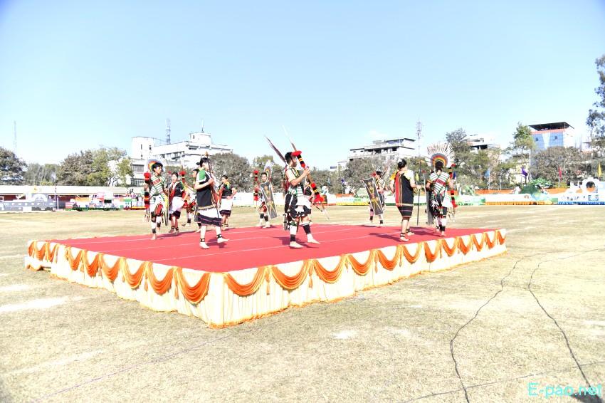 Cultural Programme : Beating of the Retreat - 77th Indian Republic Day at Manipur Rifles, Imphal :: 27th January 2026