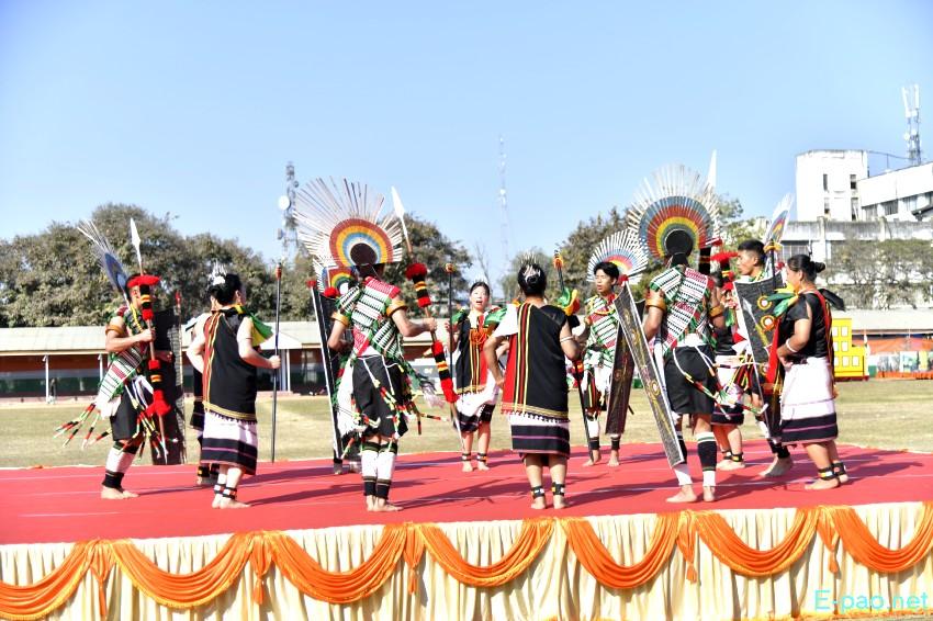 Cultural Programme : Beating of the Retreat - 77th Indian Republic Day at Manipur Rifles, Imphal :: 27th January 2026