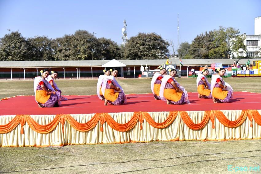 Cultural Programme : Beating of the Retreat - 77th Indian Republic Day at Manipur Rifles, Imphal :: 27th January 2026