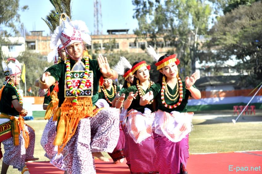 Cultural Programme : Beating of the Retreat - 77th Indian Republic Day at Manipur Rifles, Imphal :: 27th January 2026