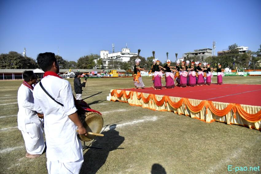 Cultural Programme : Beating of the Retreat - 77th Indian Republic Day at Manipur Rifles, Imphal :: 27th January 2026