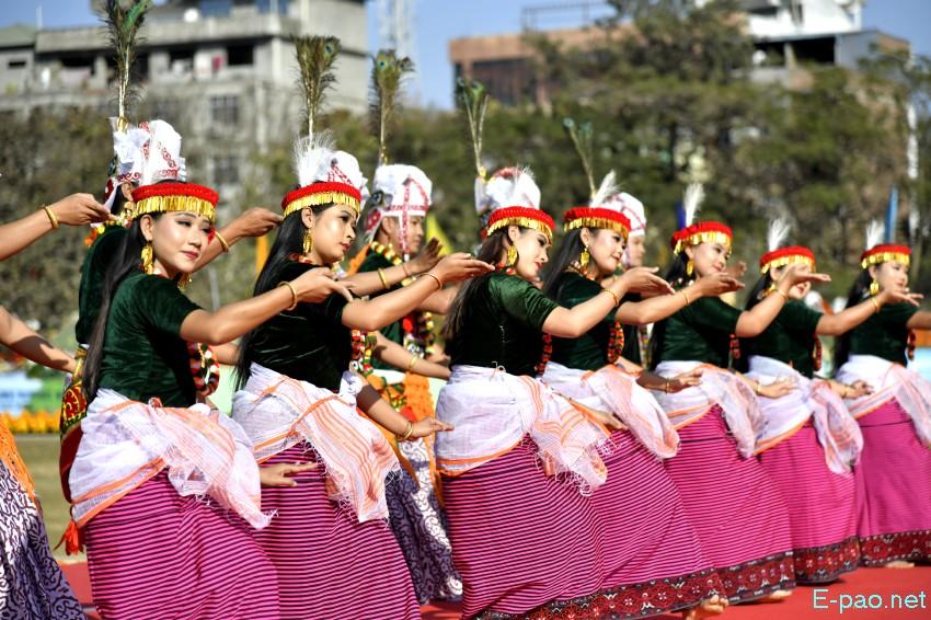 Cultural Programme : Beating of the Retreat - 77th Indian Republic Day at Manipur Rifles, Imphal :: 27th January 2026