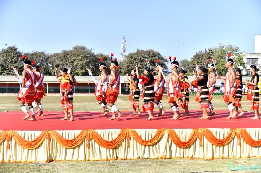 Cultural Programme : Beating of the Retreat - 77th Indian Republic Day at Manipur Rifles, Imphal :: 27th January 2026