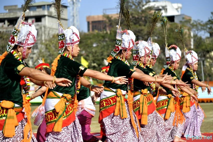 Cultural Programme : Beating of the Retreat - 77th Indian Republic Day at Manipur Rifles, Imphal :: 27th January 2026