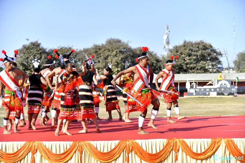 Cultural Programme : Beating of the Retreat - 77th Indian Republic Day at Manipur Rifles, Imphal :: 27th January 2026