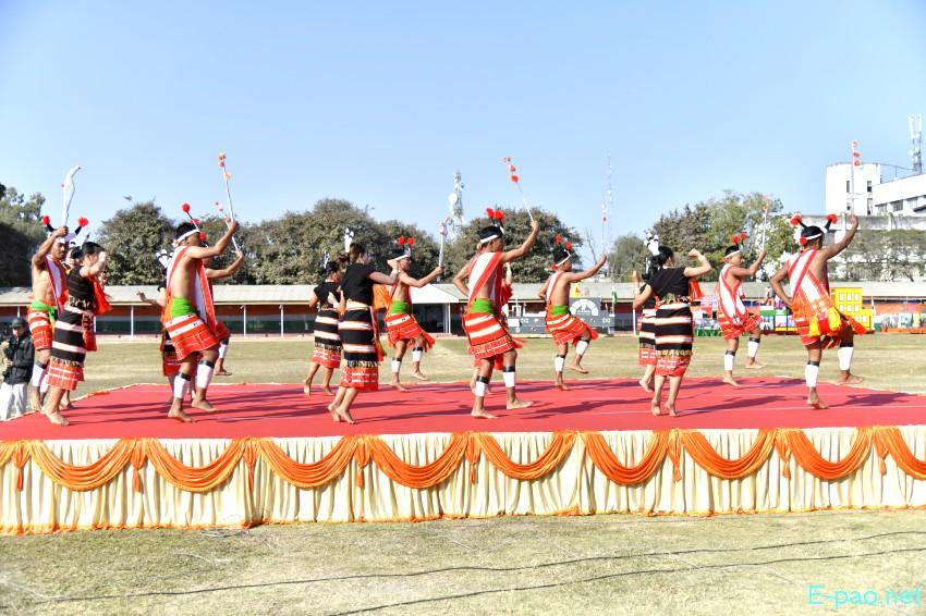 Cultural Programme : Beating of the Retreat - 77th Indian Republic Day at Manipur Rifles, Imphal :: 27th January 2026