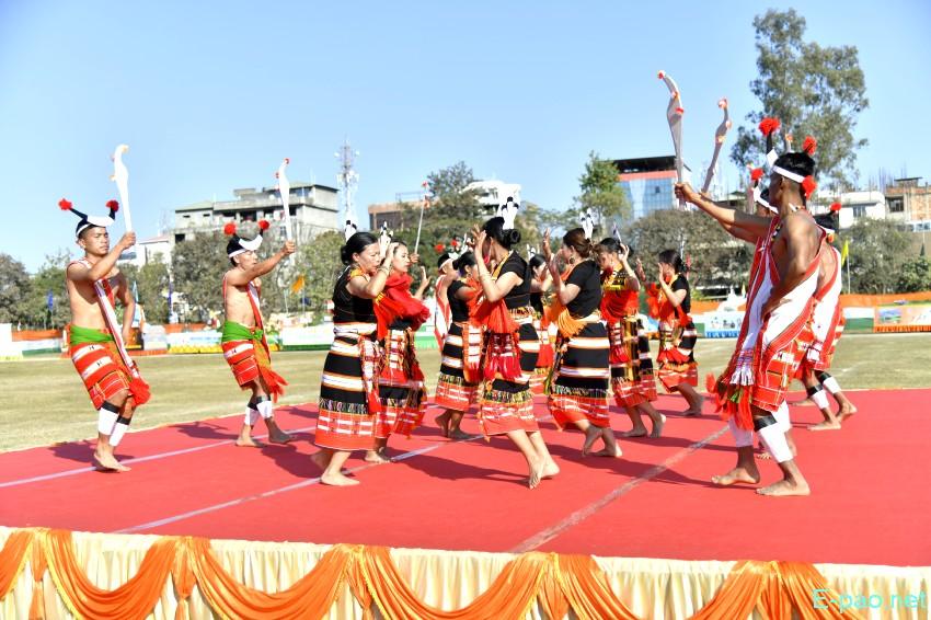 Cultural Programme : Beating of the Retreat - 77th Indian Republic Day at Manipur Rifles, Imphal :: 27th January 2026