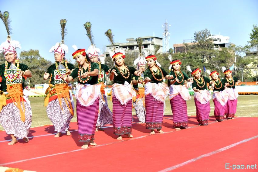 Cultural Programme : Beating of the Retreat - 77th Indian Republic Day at Manipur Rifles, Imphal :: 27th January 2026