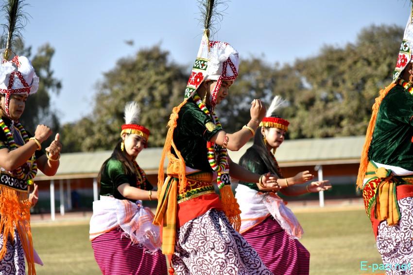 Cultural Programme : Beating of the Retreat - 77th Indian Republic Day at Manipur Rifles, Imphal :: 27th January 2026