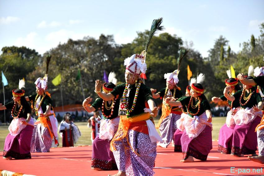 Cultural Programme : Beating of the Retreat - 77th Indian Republic Day at Manipur Rifles, Imphal :: 27th January 2026