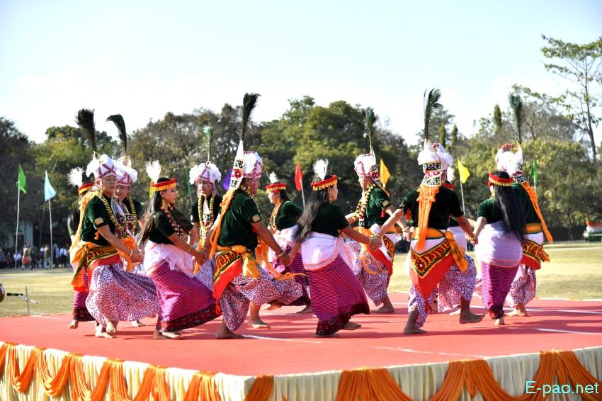 Cultural Programme : Beating of the Retreat - 77th Indian Republic Day at Manipur Rifles, Imphal :: 27th January 2026