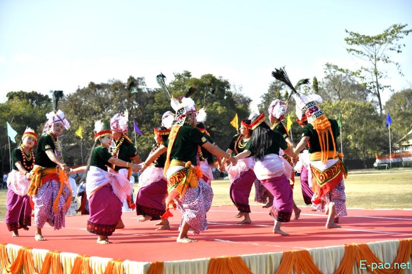 Cultural Programme : Beating of the Retreat - 77th Indian Republic Day at Manipur Rifles, Imphal :: 27th January 2026