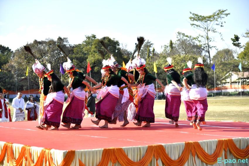 Cultural Programme : Beating of the Retreat - 77th Indian Republic Day at Manipur Rifles, Imphal :: 27th January 2026