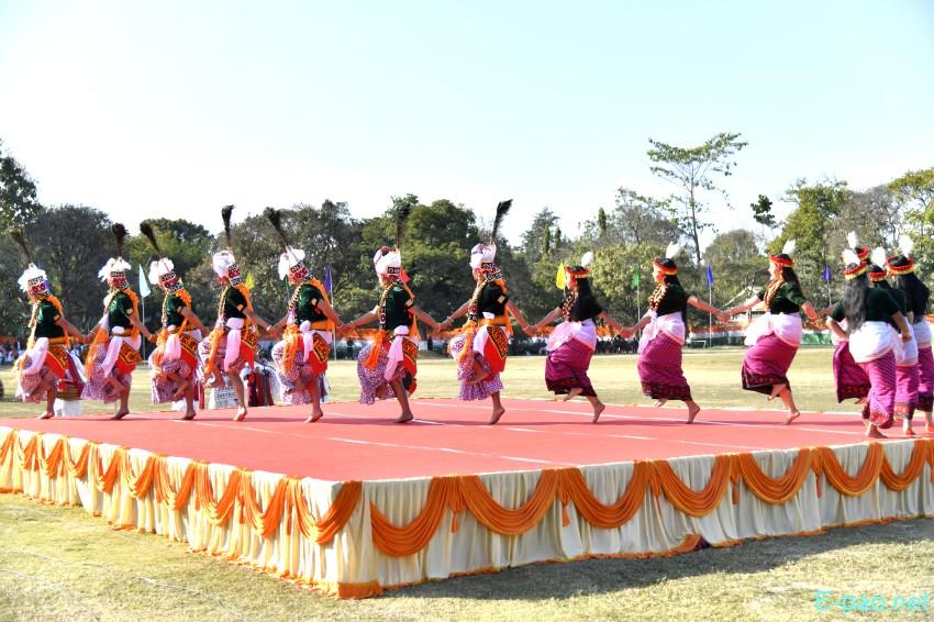 Cultural Programme : Beating of the Retreat - 77th Indian Republic Day at Manipur Rifles, Imphal :: 27th January 2026