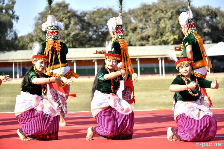 Cultural Programme : Beating of the Retreat - 77th Indian Republic Day at Manipur Rifles, Imphal :: 27th January 2026
