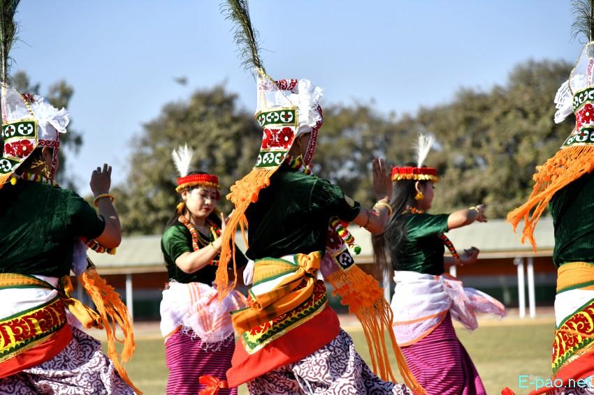 Cultural Programme : Beating of the Retreat - 77th Indian Republic Day at Manipur Rifles, Imphal :: 27th January 2026