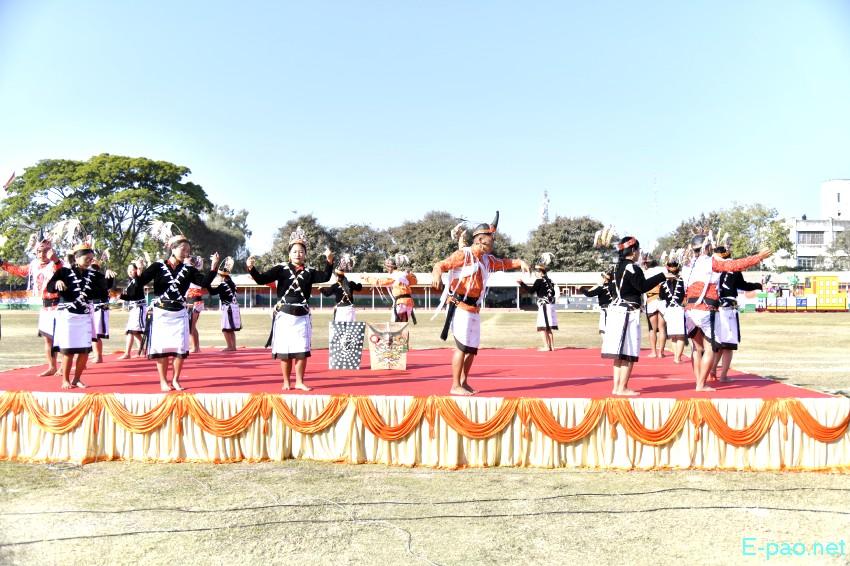 Cultural Programme : Beating of the Retreat - 77th Indian Republic Day at Manipur Rifles, Imphal :: 27th January 2026
