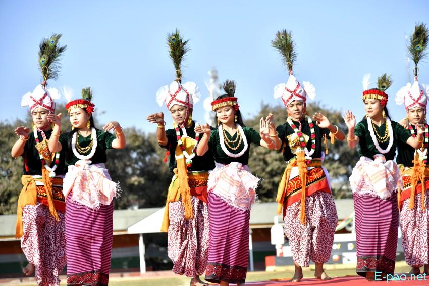 Cultural Programme : Beating of the Retreat - 77th Indian Republic Day at Manipur Rifles, Imphal :: 27th January 2026