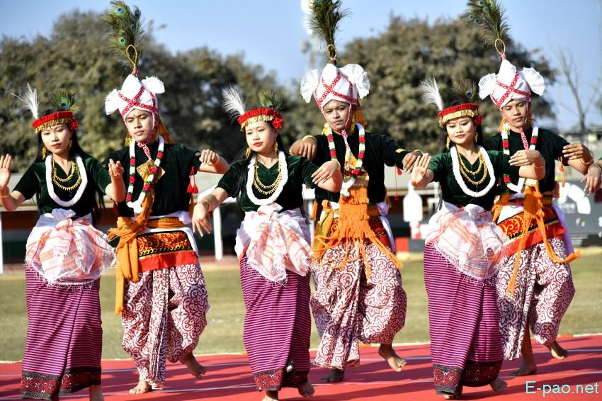 Cultural Programme : Beating of the Retreat - 77th Indian Republic Day at Manipur Rifles, Imphal :: 27th January 2026