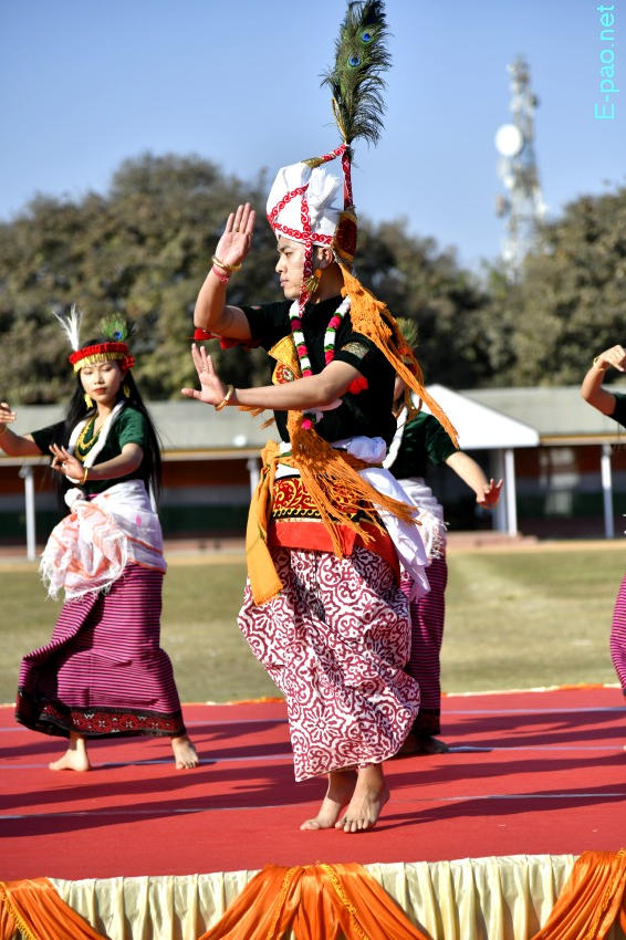 Cultural Programme : Beating of the Retreat - 77th Indian Republic Day at Manipur Rifles, Imphal :: 27th January 2026