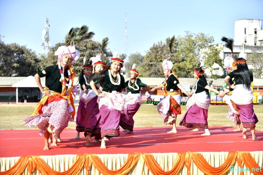 Cultural Programme : Beating of the Retreat - 77th Indian Republic Day at Manipur Rifles, Imphal :: 27th January 2026