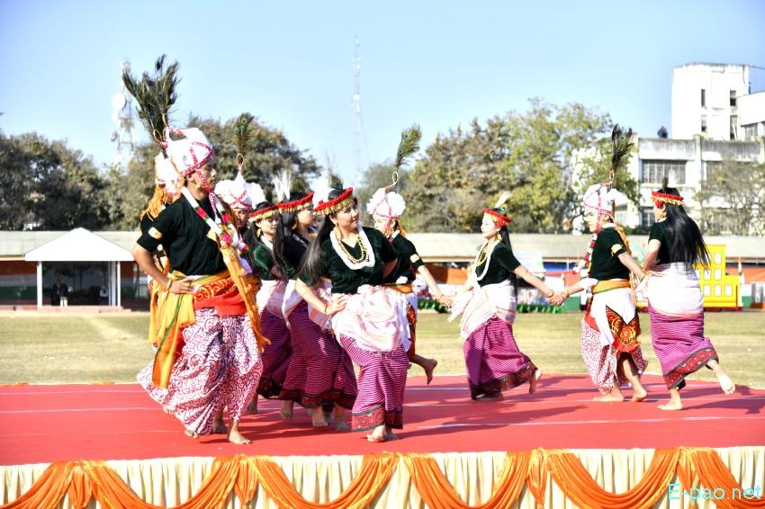 Cultural Programme : Beating of the Retreat - 77th Indian Republic Day at Manipur Rifles, Imphal :: 27th January 2026