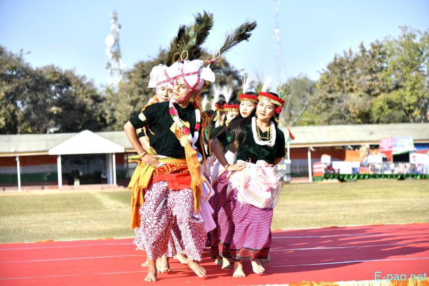 Cultural Programme : Beating of the Retreat - 77th Indian Republic Day at Manipur Rifles, Imphal :: 27th January 2026