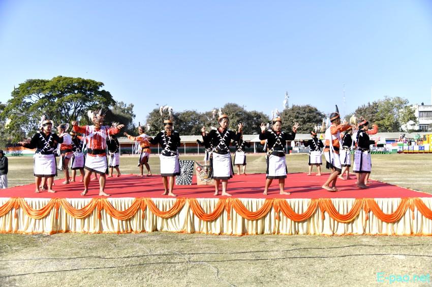 Cultural Programme : Beating of the Retreat - 77th Indian Republic Day at Manipur Rifles, Imphal :: 27th January 2026