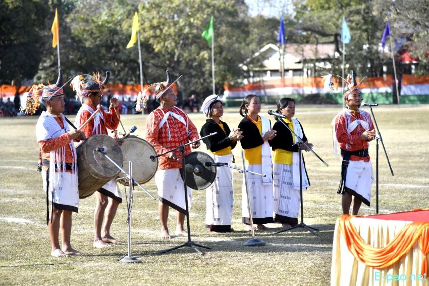 Cultural Programme : Beating of the Retreat - 77th Indian Republic Day at Manipur Rifles, Imphal :: 27th January 2026