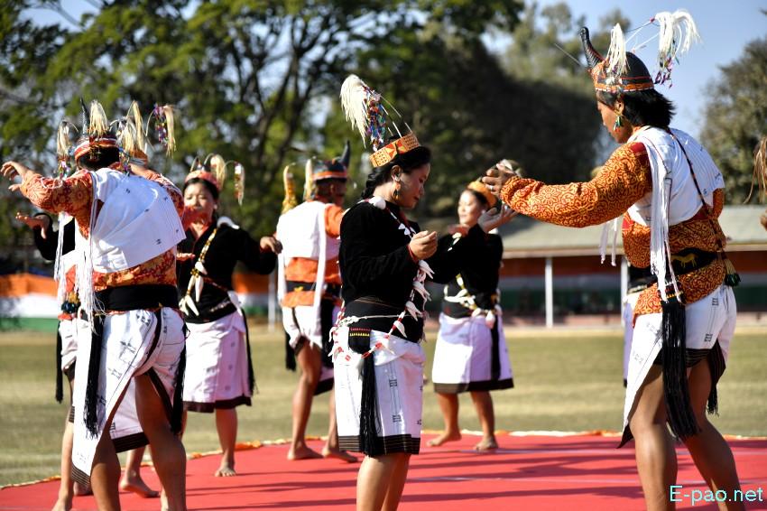 Cultural Programme : Beating of the Retreat - 77th Indian Republic Day at Manipur Rifles, Imphal :: 27th January 2026