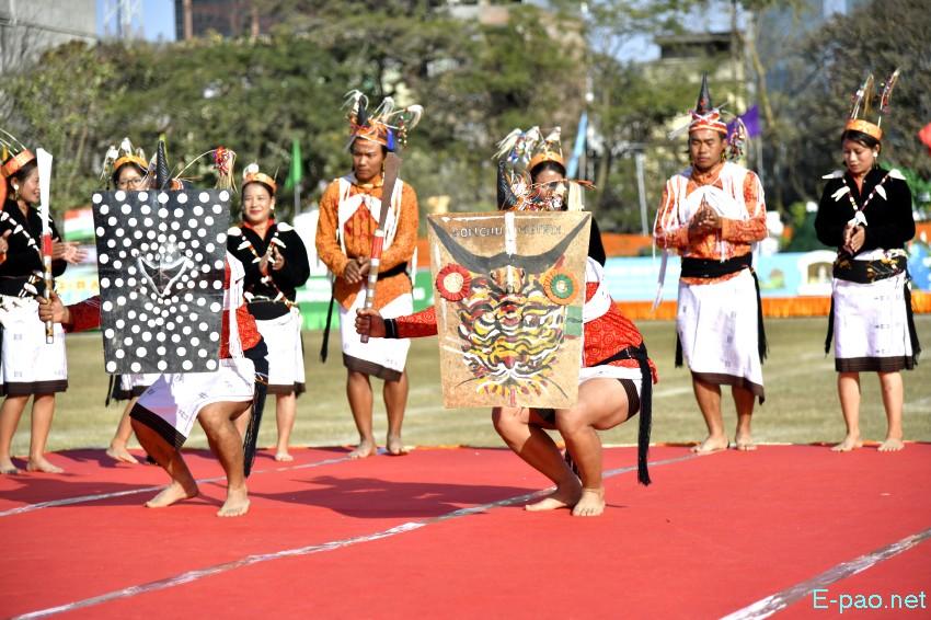 Cultural Programme : Beating of the Retreat - 77th Indian Republic Day at Manipur Rifles, Imphal :: 27th January 2026