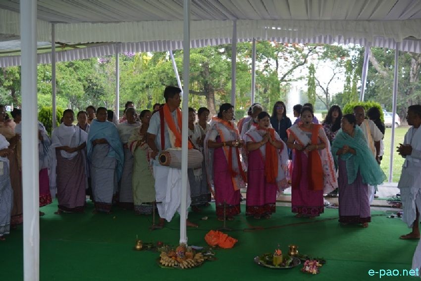 Ibudhou Pakhangba Cheng Hongba (in Meitei Calendar - Kalen Thanil 15 Panba) at Kangla :: May 23rd 2024