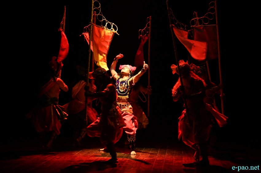 Ahingee Laan : Dance-drama at JN Manipur Dance Academy, Imphal :: 11th July 2025