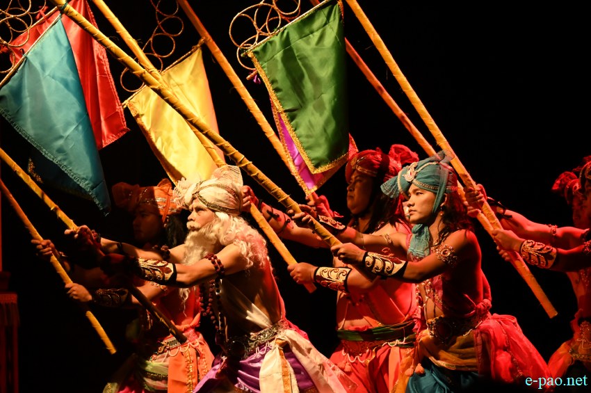 Ahingee Laan : Dance-drama at JN Manipur Dance Academy, Imphal :: 11th July 2025