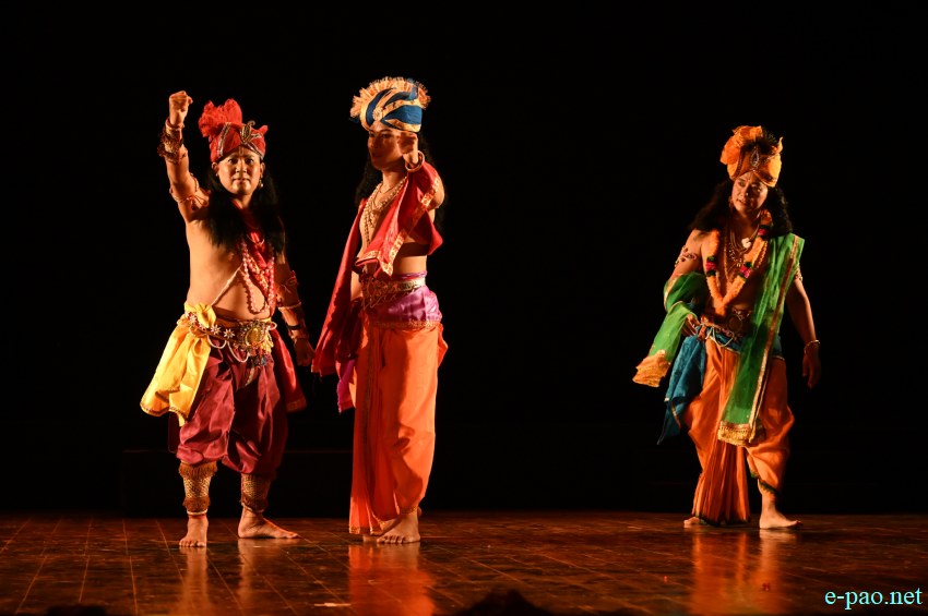 Ahingee Laan : Dance-drama at JN Manipur Dance Academy, Imphal :: 11th July 2025