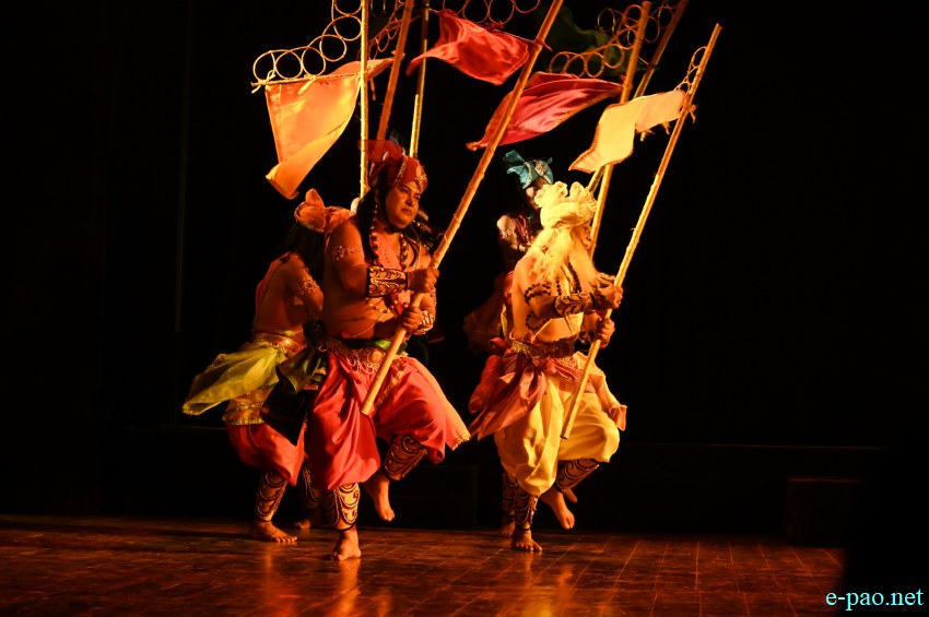 Ahingee Laan : Dance-drama at JN Manipur Dance Academy, Imphal :: 11th July 2025