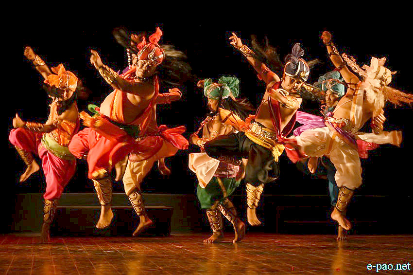 Ahingee Laan : Dance-drama at JN Manipur Dance Academy, Imphal :: 11th July 2025