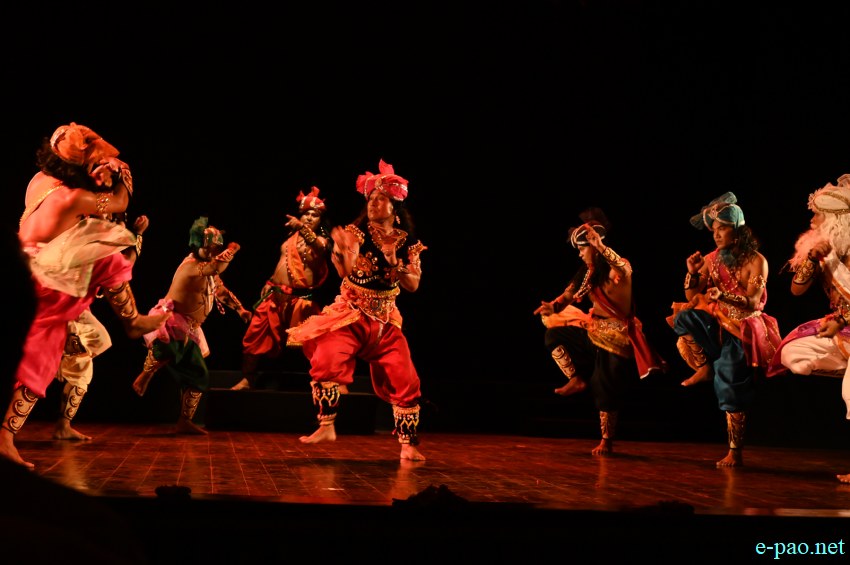 Ahingee Laan : Dance-drama at JN Manipur Dance Academy, Imphal :: 11th July 2025