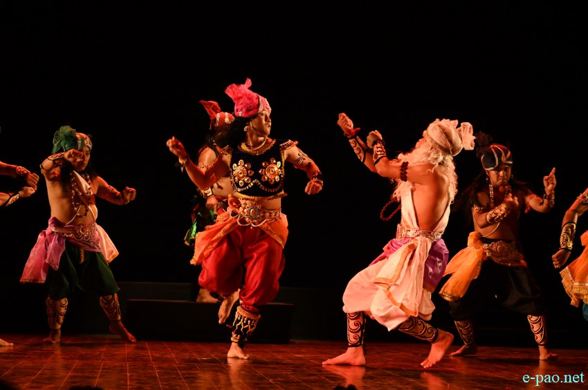 Ahingee Laan : Dance-drama at JN Manipur Dance Academy, Imphal :: 11th July 2025