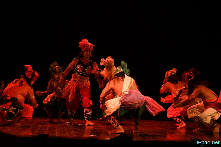 Ahingee Laan : Dance-drama at JN Manipur Dance Academy, Imphal :: 11th July 2025