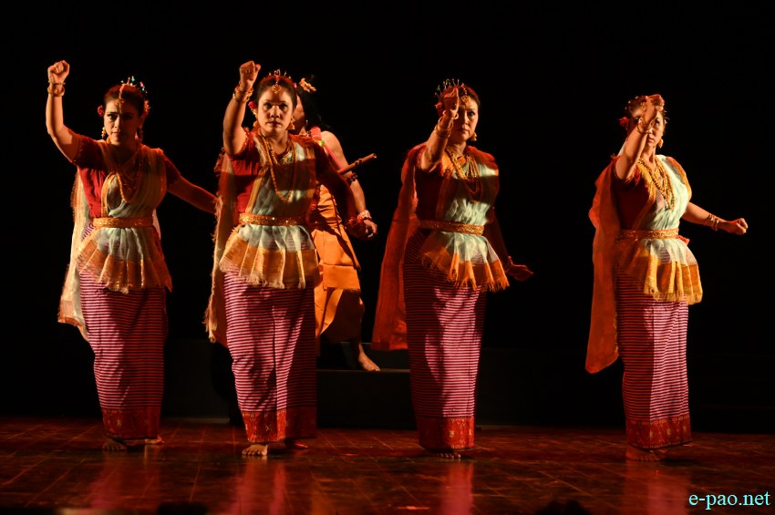 Ahingee Laan : Dance-drama at JN Manipur Dance Academy, Imphal :: 11th July 2025
