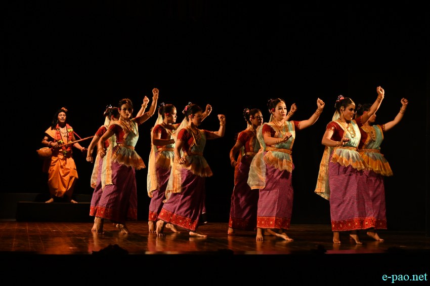 Ahingee Laan : Dance-drama at JN Manipur Dance Academy, Imphal :: 11th July 2025