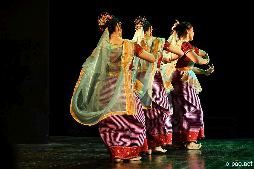 Ahingee Laan : Dance-drama at JN Manipur Dance Academy, Imphal :: 11th July 2025